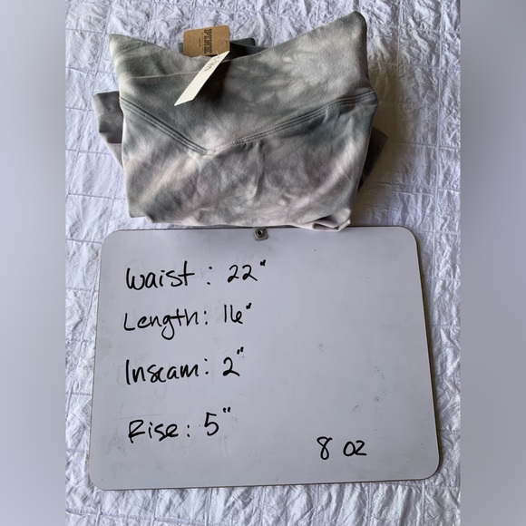NWT Victoria's Secret PINK Active White and Gray Small Cotton High Waist V Skort - Picture 14 of 14